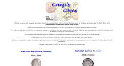 Desktop Screenshot of cruzis-coins.com